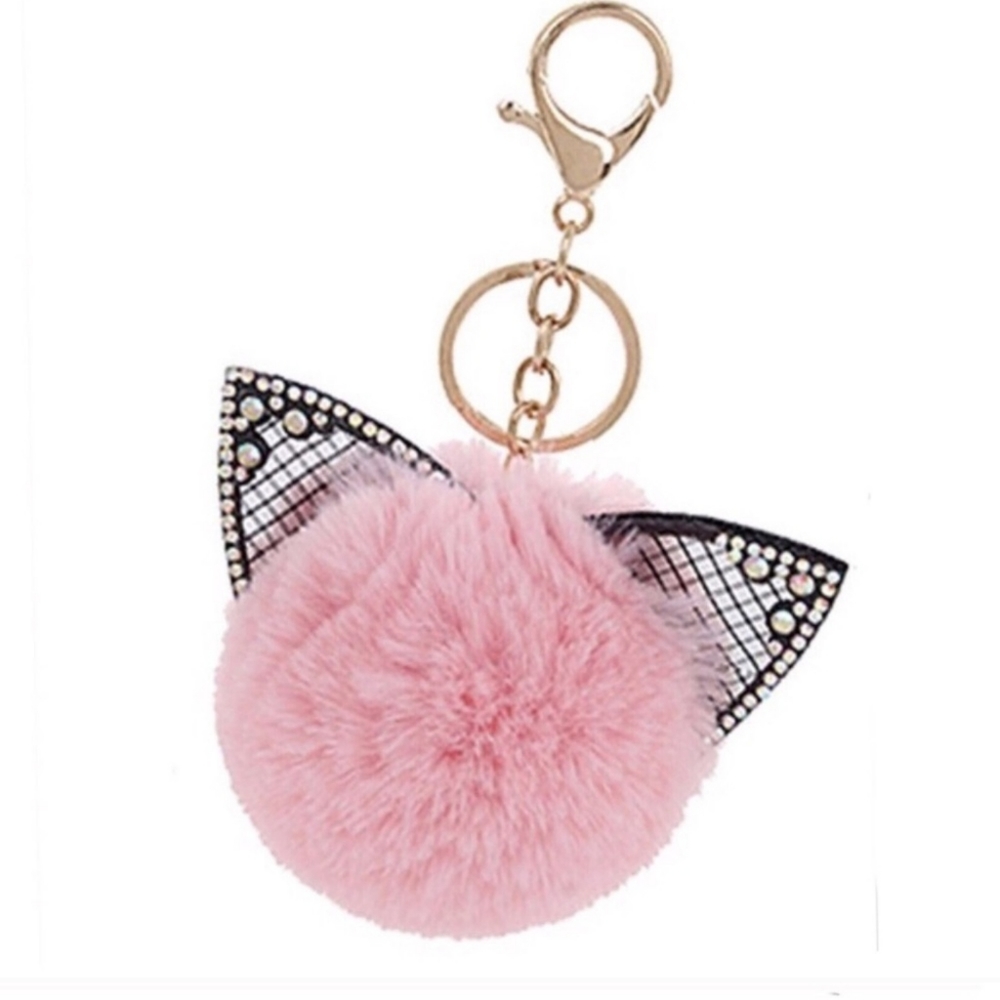 Kitty Cat Keychain Purse Charm